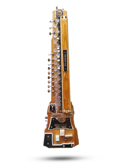 Bharat Saj® Professional Bulbul Tarang Square Model With Heavy Case  - Light Natural (S-PGT)