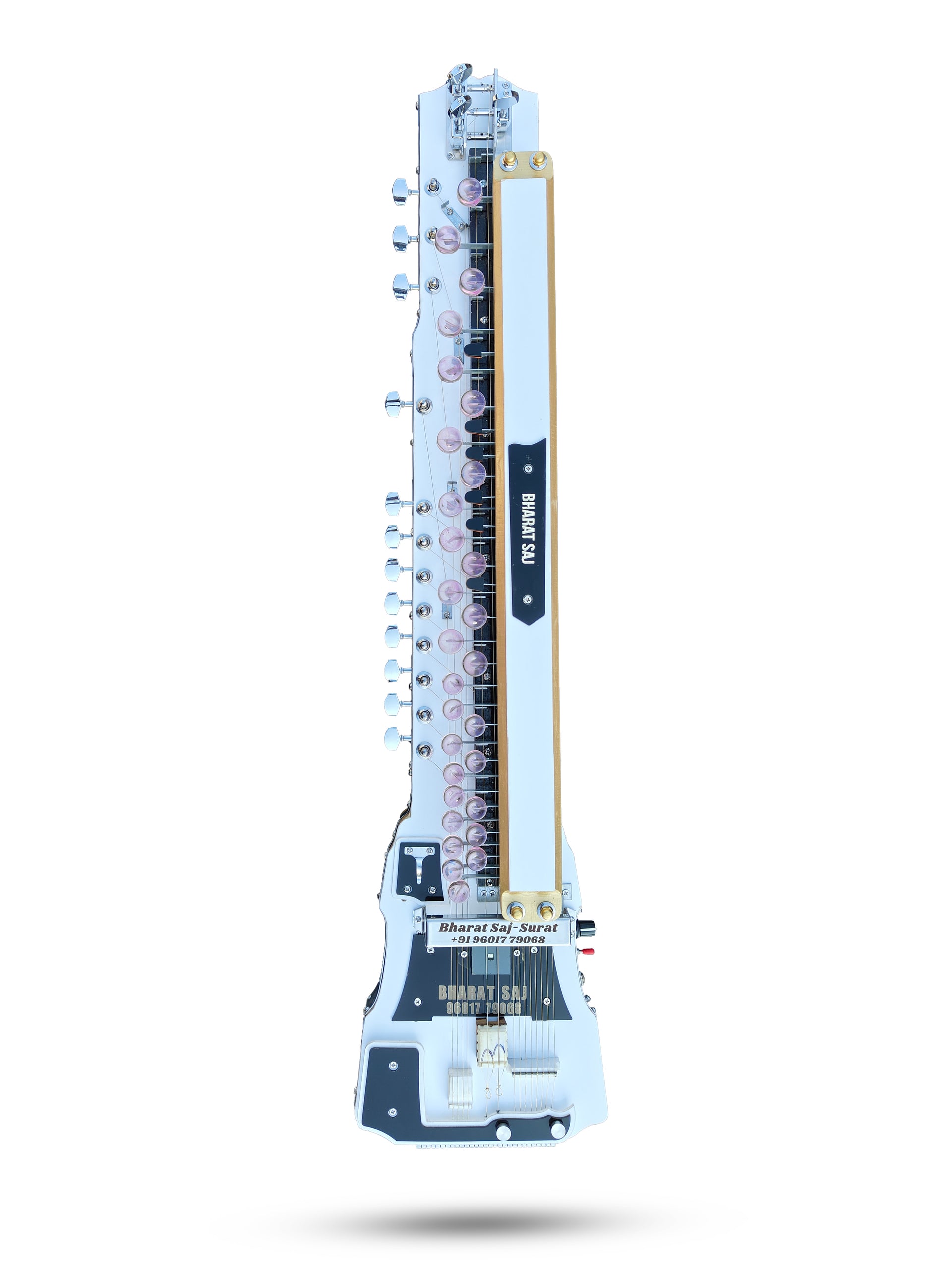 Bharat Saj® Professional Bulbul Tarang Square Model - Milky White (S-WGP)