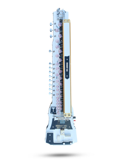 Bharat Saj® Professional Bulbul Tarang Square Model - Milky White (S-WGP)