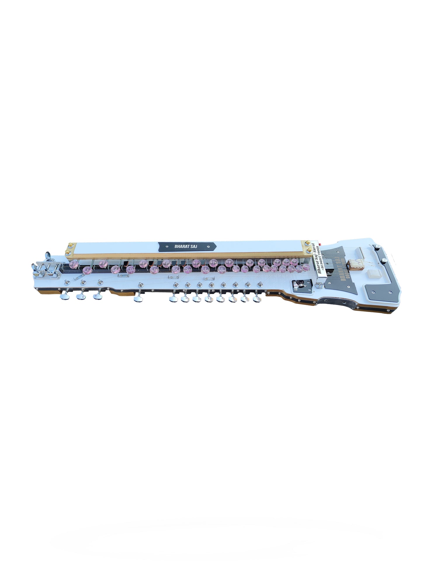 Bharat Saj® Professional Bulbul Tarang Square Model - Milky White (S-WGP)