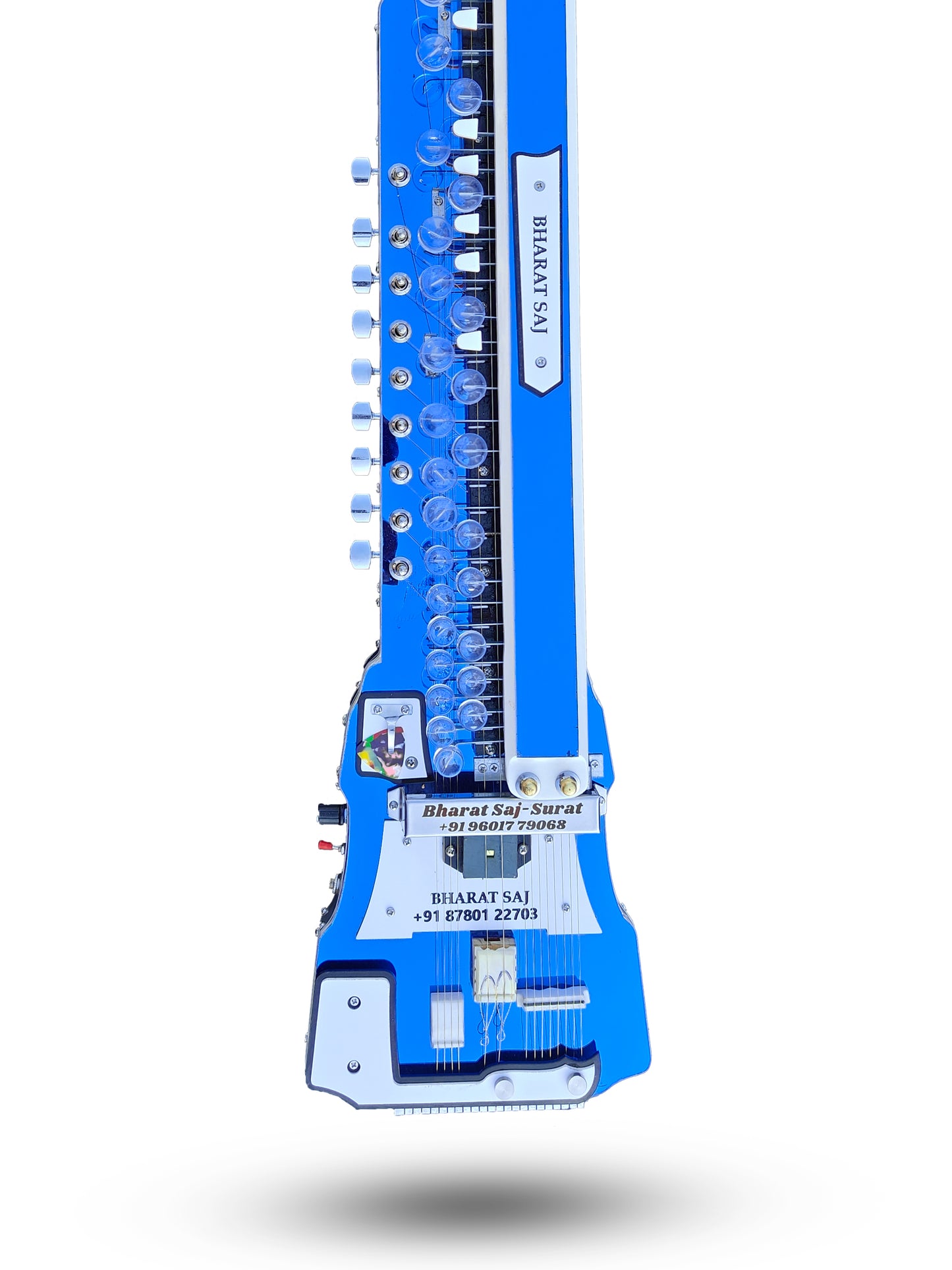 Bharat Saj® Professional Bulbul Tarang Square Model - Light Blue (S-LWT)