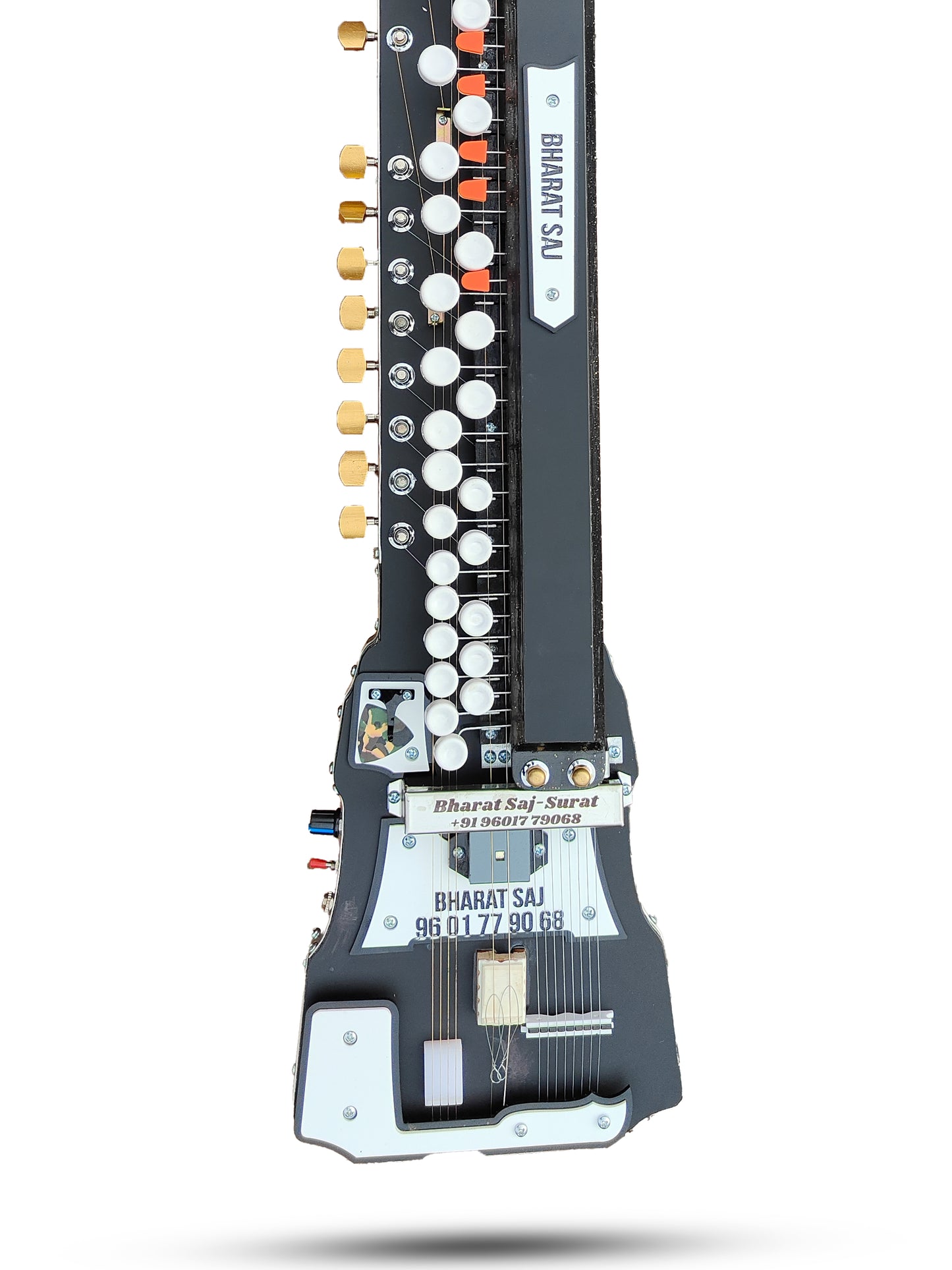 Bharat Saj® Professional Bulbul Tarang Square Model - Black Matt (S-BBW)