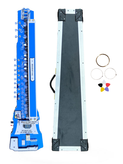 Bharat Saj® Professional Bulbul Tarang Square Model - Light Blue (S-LWT)