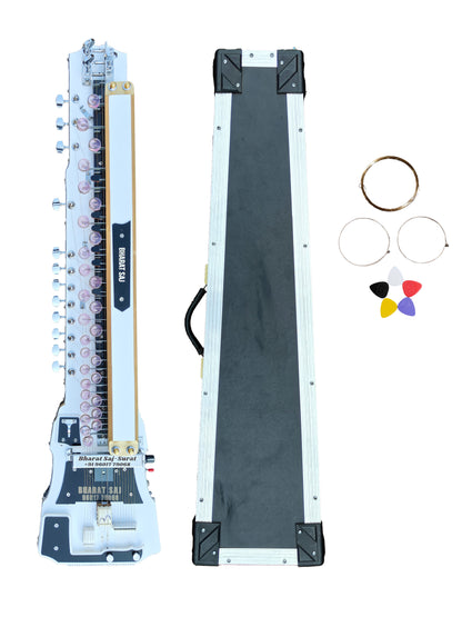 Bharat Saj® Professional Bulbul Tarang Square Model - Milky White (S-WGP)